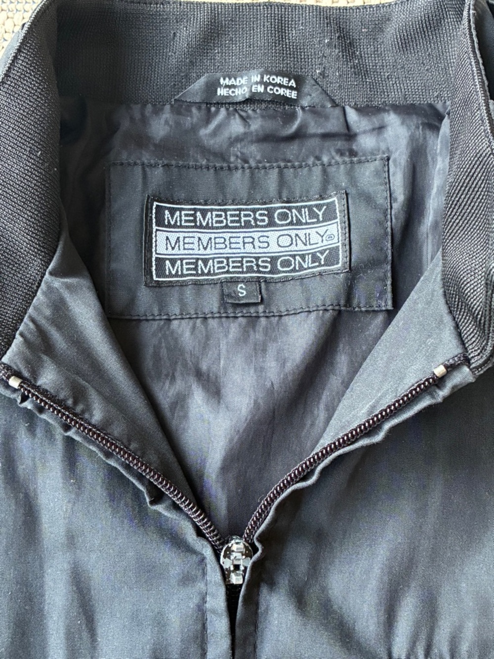 Member's Only Jacket - Made in Korea - Vintage - Picture 4 of 12